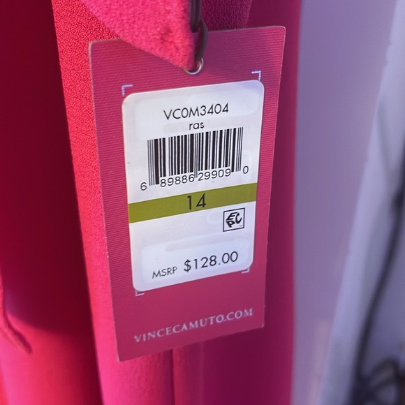 Hot Pink Bow Dress - Picture 3 of 4